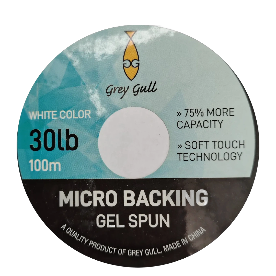 [129452] MICRO BACKING GREY GULL 30 LIBRAS 100M BLANCO