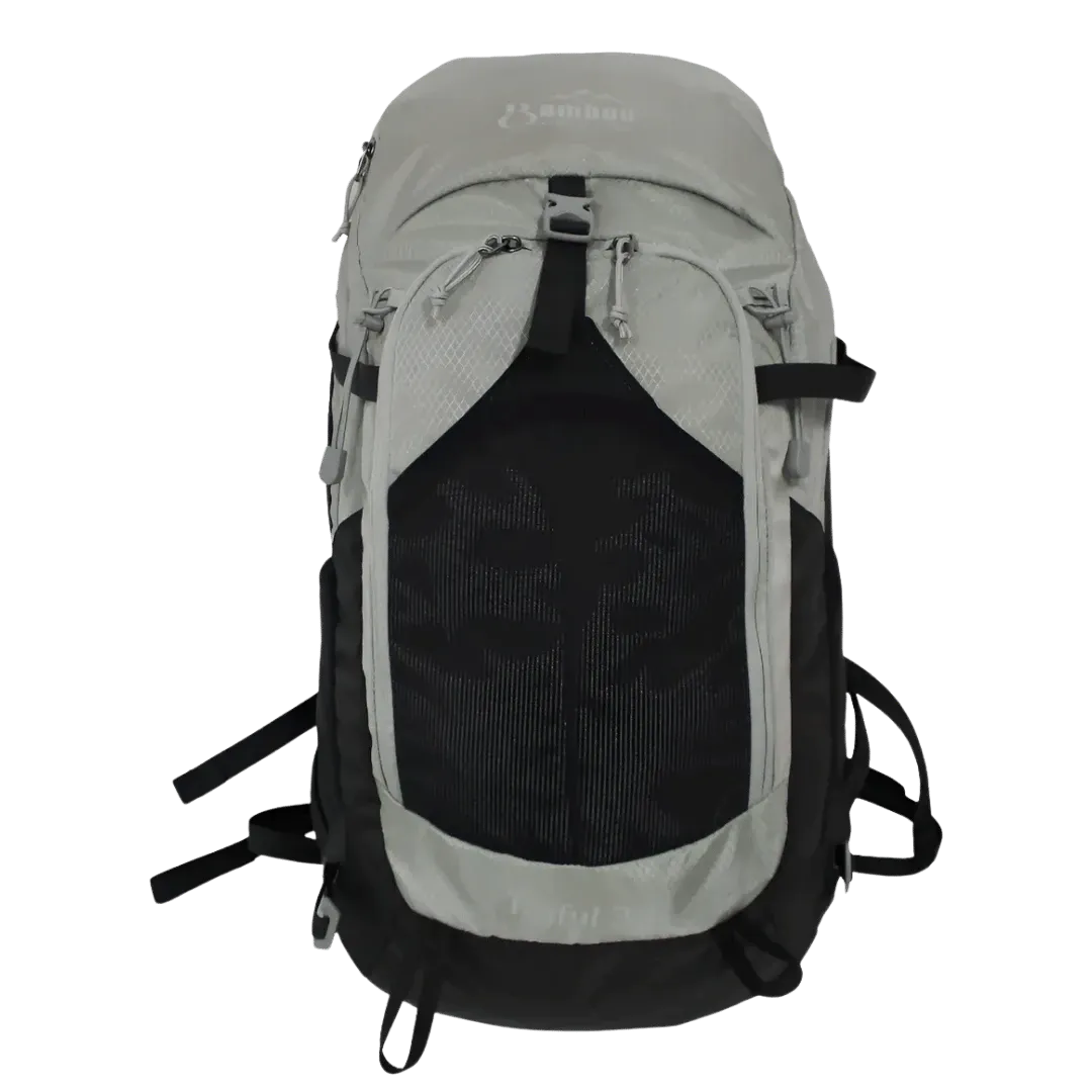 MOCHILA TECNICA BAMBOO TRAFUL 38L GRIS NEGRO
