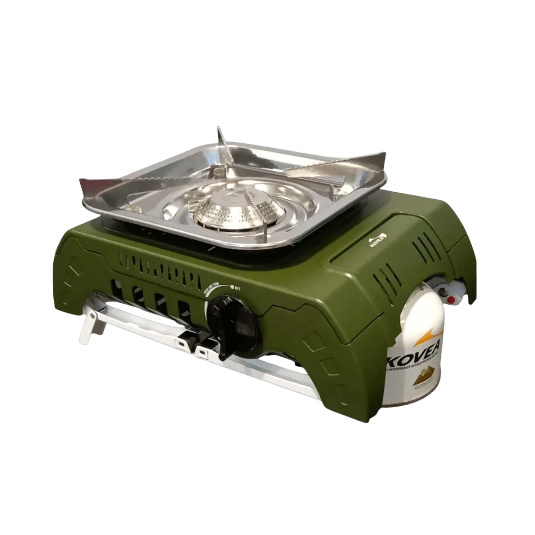 [131947] ANAFE KOVEA 1 HORNALLA BUTANO PATAS REBATIBLES