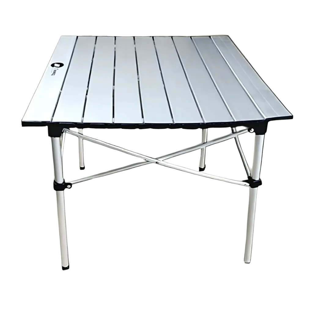 [131955] MESA ENROLLABLE CAMMPY STEEL MOD TABLE 2 GRIS