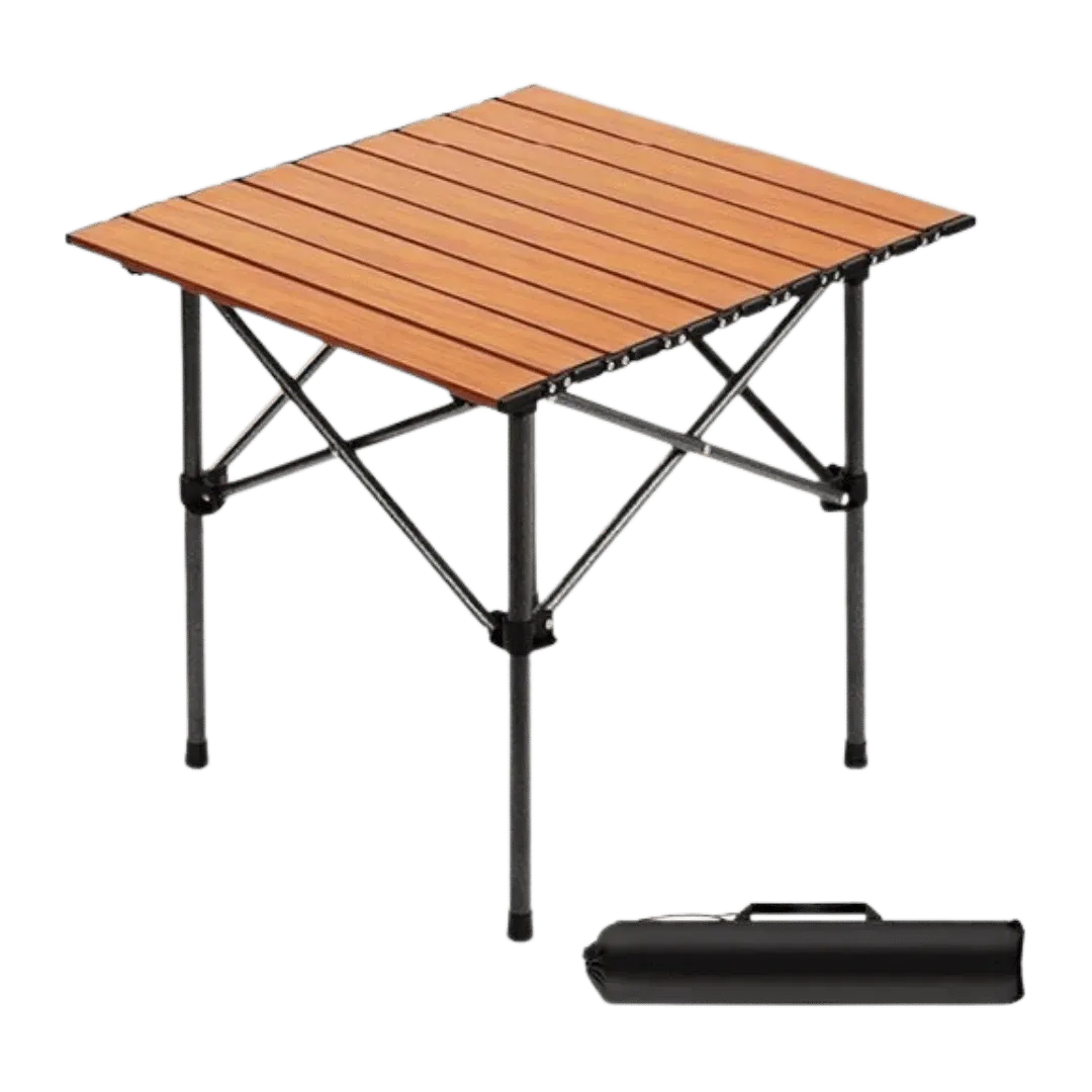 [131956] MESA CAMMPY ENROLLABLE STEEL MOD TABLE 2 MADERA