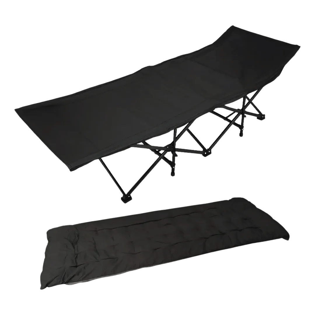 [132432] CATRE CAMA NOMADIC ACERO PREMIUM CON COLCHON
