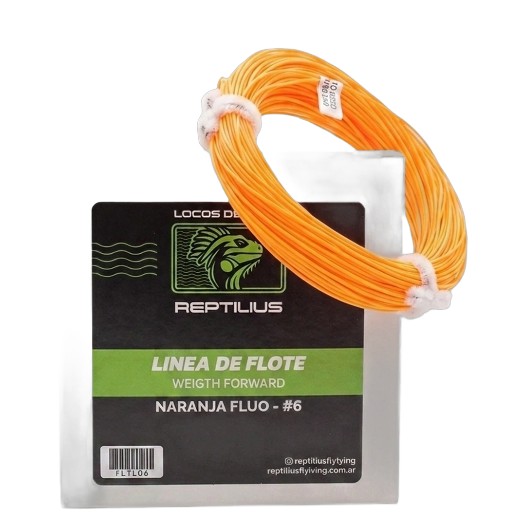 LINEA DE FLOTE REPTILIUS WIGTH FORWARD NARANJA FLUO #6