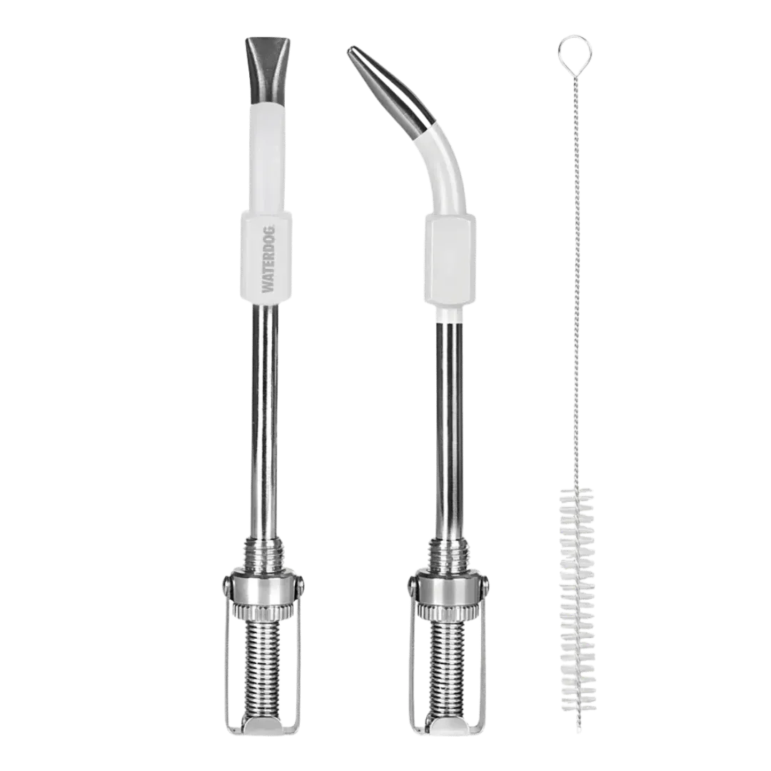 [132560] BOMBILLA WATERDOG DE ACERO BULBO 4 BLANCA CON ESCOBILLA