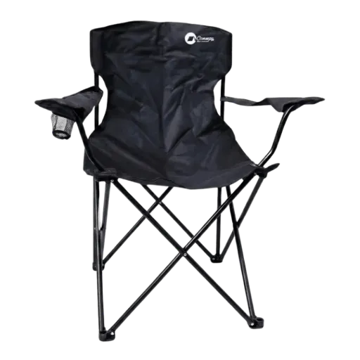 [132083] SILLON PLEGABLE CAMMPY STANDARD 50X50X80CM (Negro)