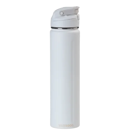 [132538] BOTELLA ACERO INOXIDABLE WATERDOG ACUA 750ML (Blanco)
