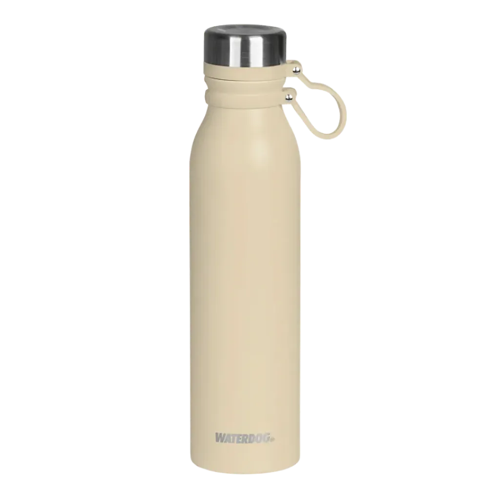 [132594] BOTELLA ACERO INOXIDABLE WATERDOG BUHO 750ML (Amarillo)