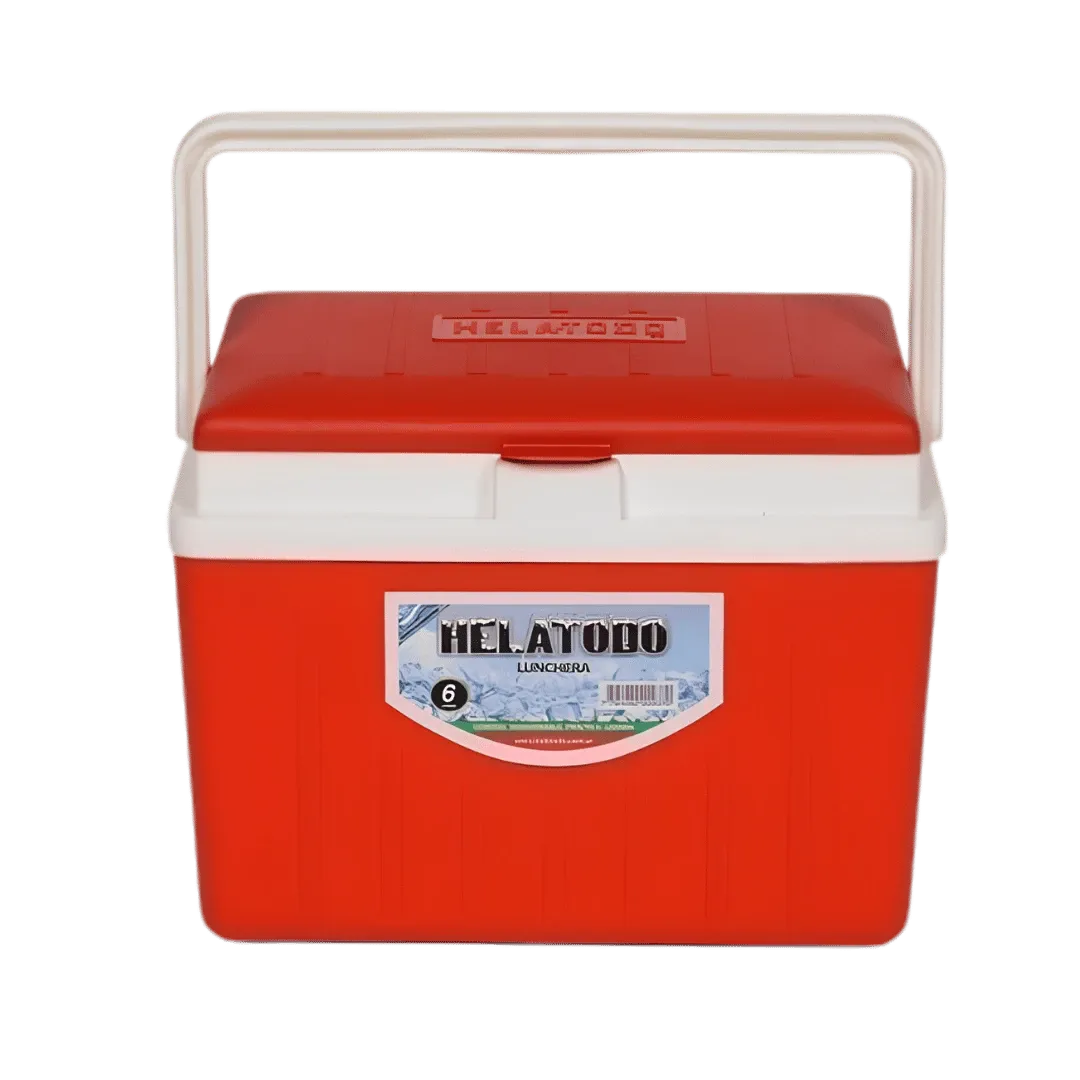 [132350] CONSERVADORA LUNCHERA HELATODO 6 LITROS ROJA