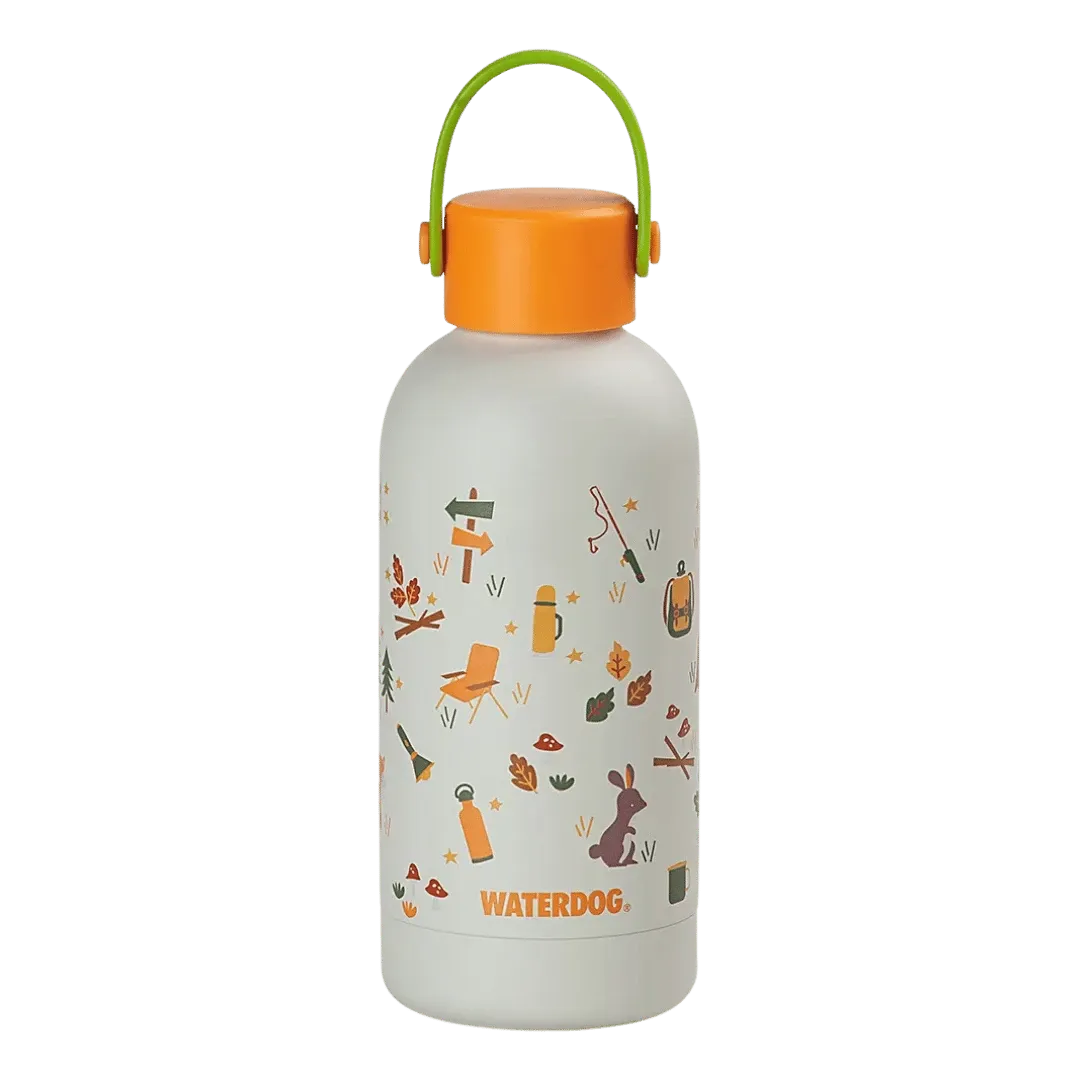 [133125] BOTELLA ACERO INOXIDABLE WATERDOG FRESH FOREST 350ML