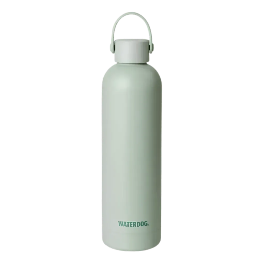 [133156] BOTELLA ACERO INOXIDABLE WATERDOG FRESH 750ML VERDE PASTEL