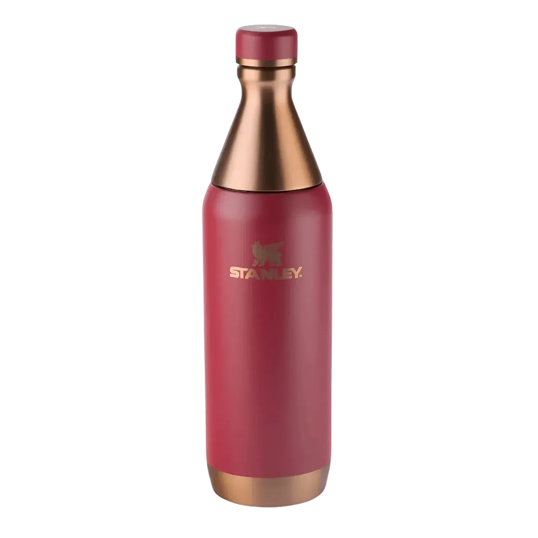 [132026] BOTELLA TERMICA STANLEY ALL DAY SLIM 591ML GILDED POMEGRANATE