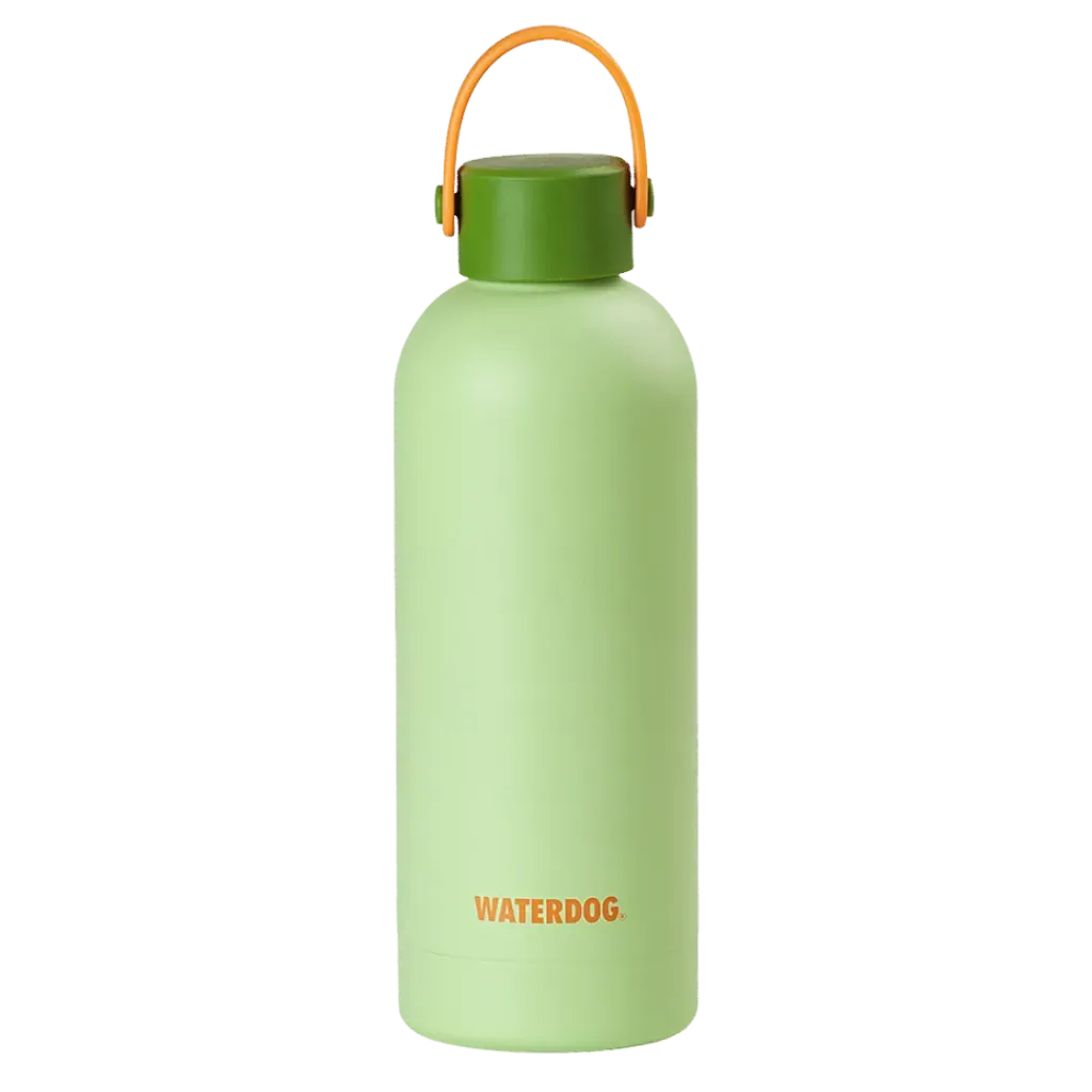 [133150] BOTELLA ACERO INOXIDABLE WATERDOG FRESH 500ML GREEN