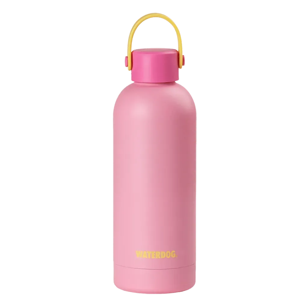 [133149] BOTELLA ACERO INOXIDABLE WATERDOG FRESH 500ML PINK