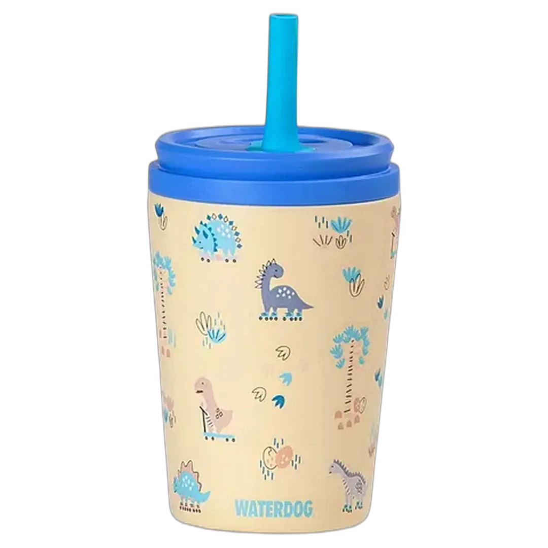 [133133] VASO ACERO INOXIDABLE WATERDOG SIP DINOS 350ML