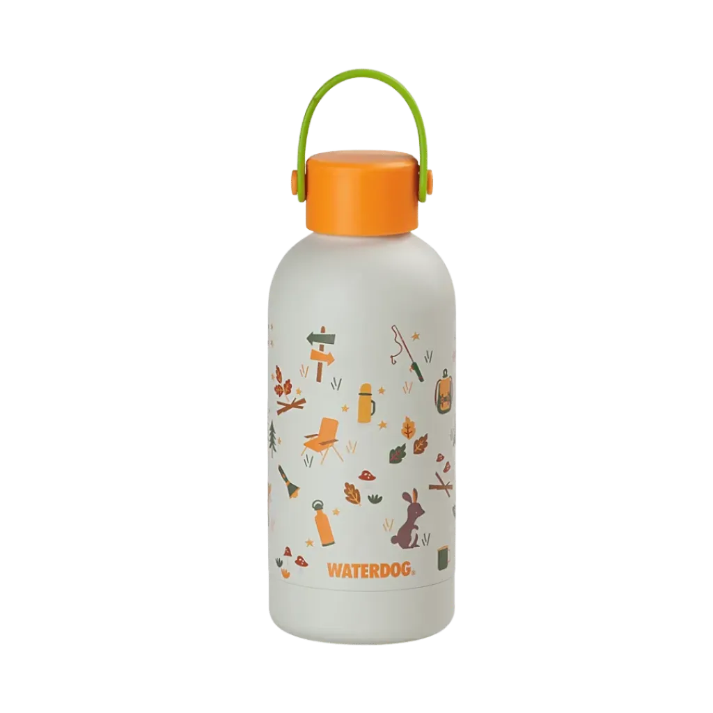 [133129] BOTELLA ACERO INOXIDABLE WATERDOG FUN FOREST 350ML