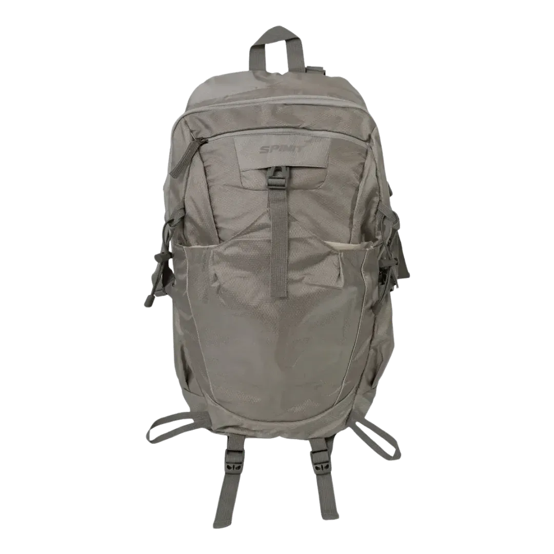 [132828] MOCHILA SPINIT TREKKER 35LT GRIS CON COBERTOR