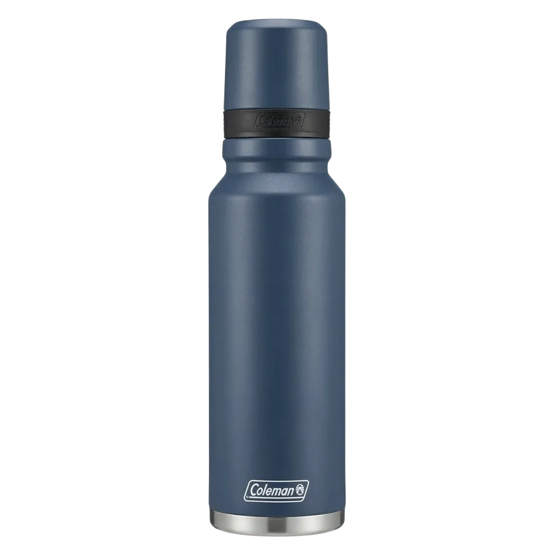 [114569] TERMO COLEMAN ACERO INOXIDABLE 1.2 LITROS AZUL