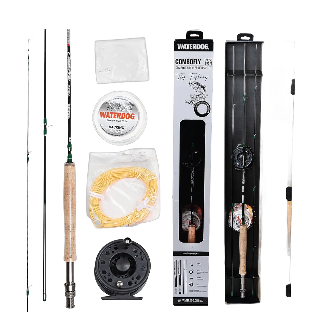 COMBO CAÑA WATERDOG PARA LINEA 5-6