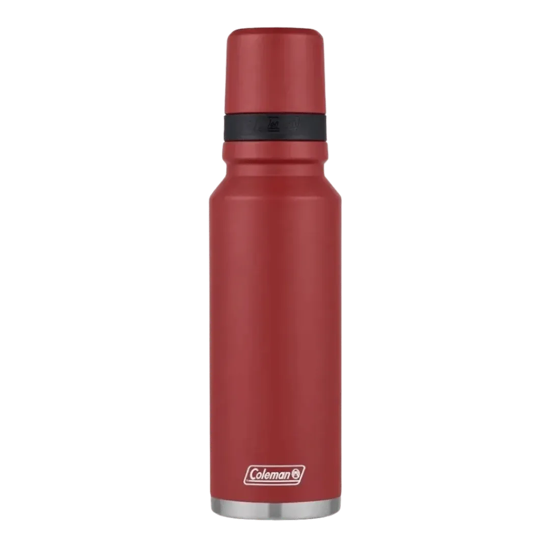 [111610] TERMO COLEMAN ACERO INOXIDABLE 1.2 LITROS ROJO