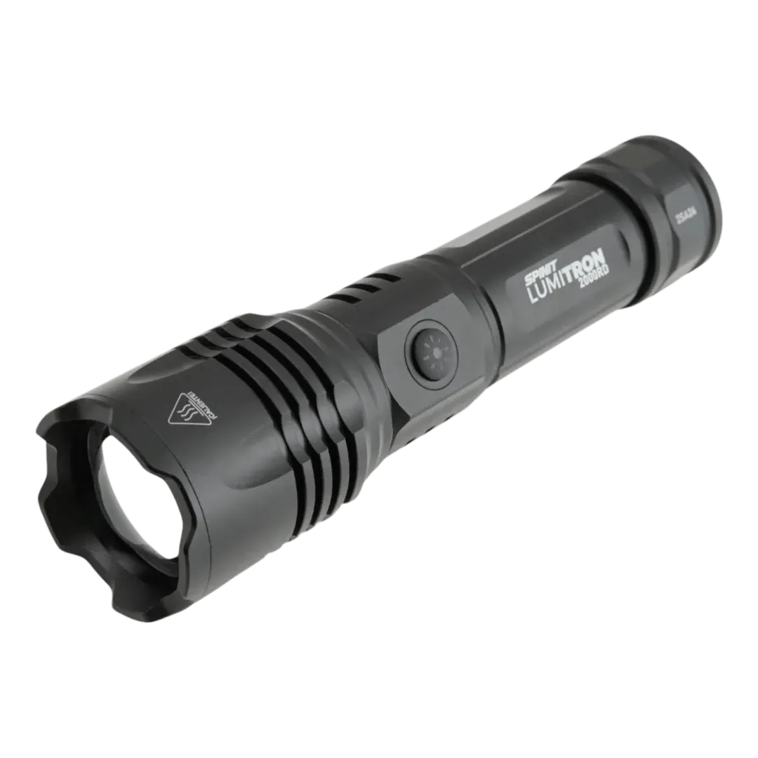 LINTERNA DE MANO SPINIT LUMITRON 2000RD FUNDA RECARGABLE DUAL