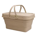 CANASTO WATERDOG PLEGABLE Y MESA 30LTS