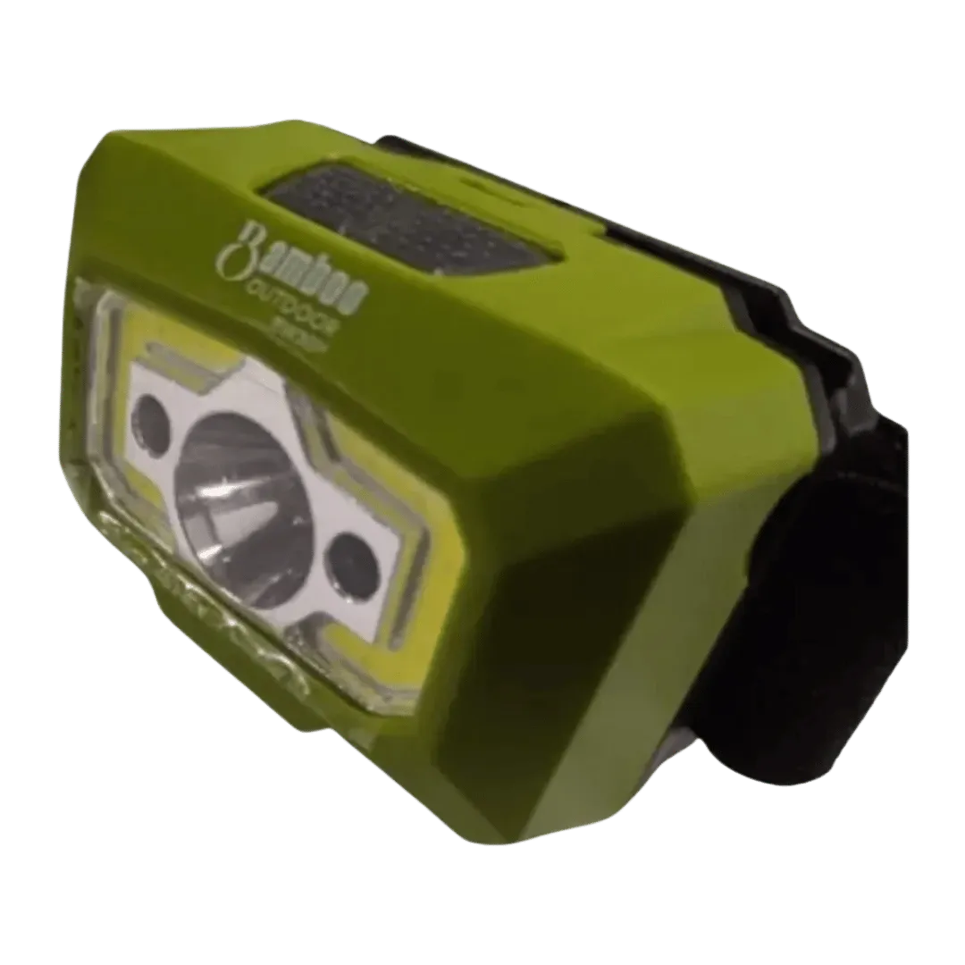 [133501] LINTERNA FRONTAL BAMBOO M. BW-X30 500 LUM (Verde)