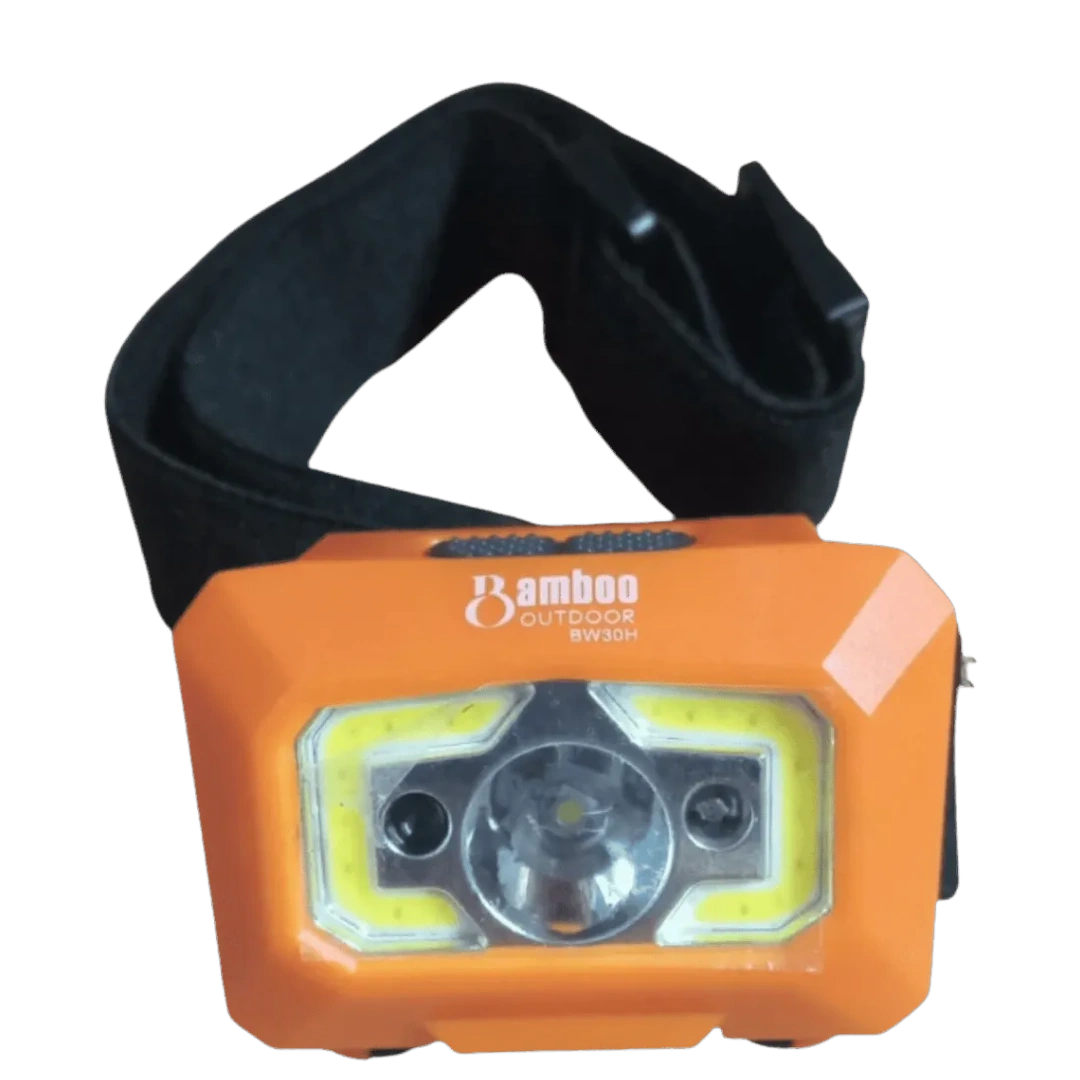 [133502] LINTERNA FRONTAL BAMBOO M. BW-X30 500 LUM (Naranja)