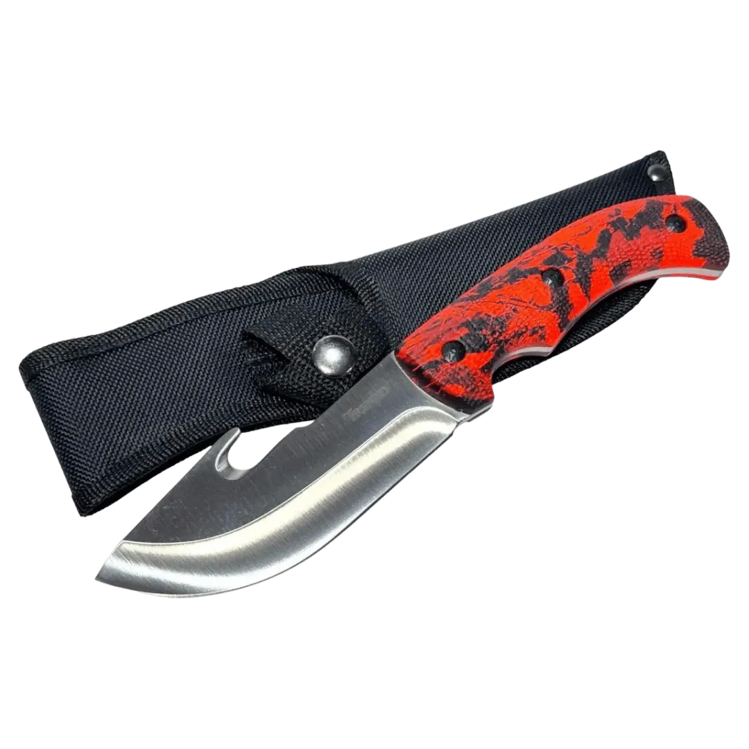 CUCHILLO TRENTO GUTTER RED CAMO