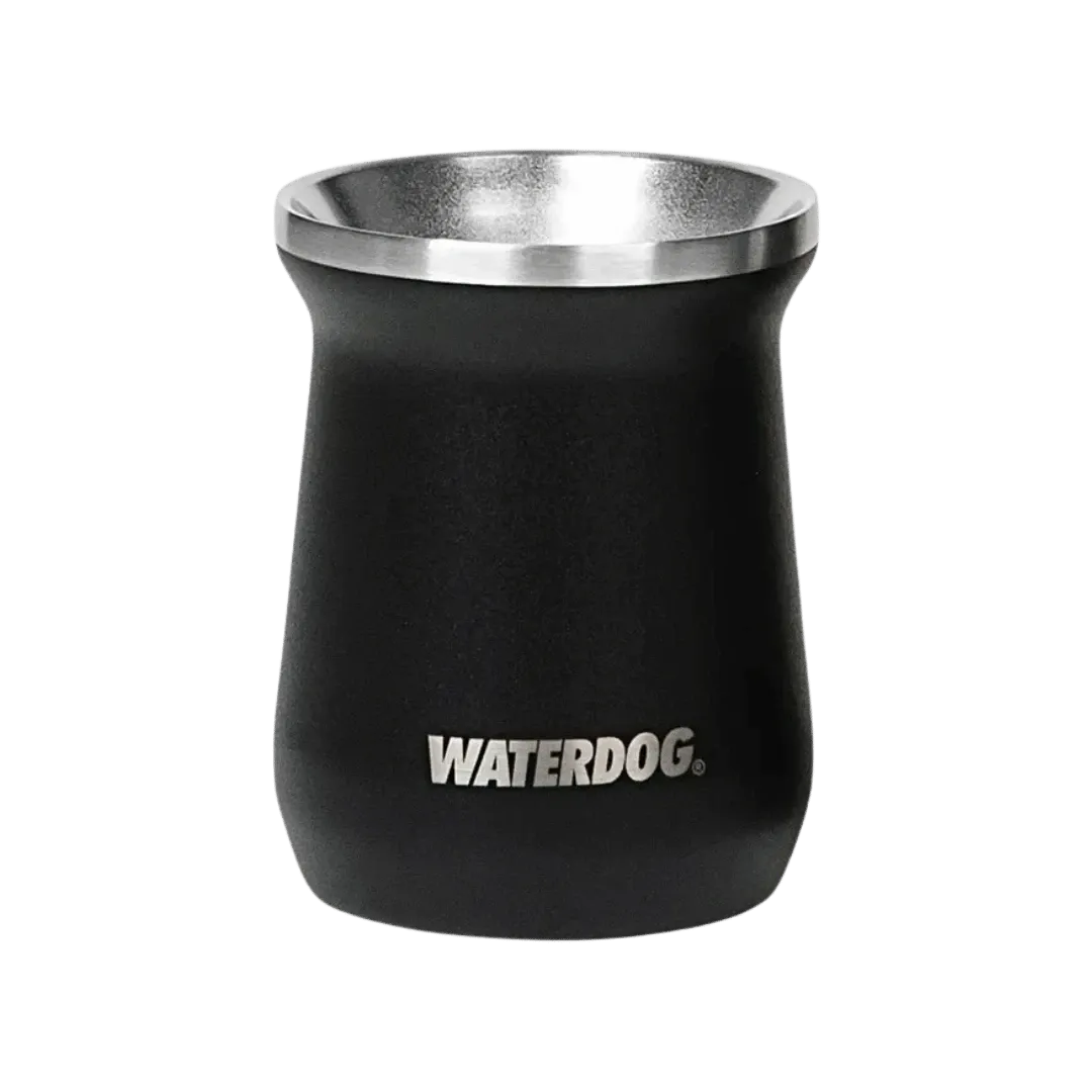 [125848] MATE DE ACERO WATERDOG ZOILO 160ML (Negro)