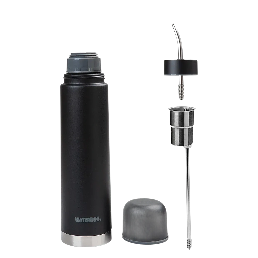 TERMO DOBLE FUNCION WATERDOG AUTOMATE 2 EN 1 YUNTA 700ML CON CAJA DE REGALO