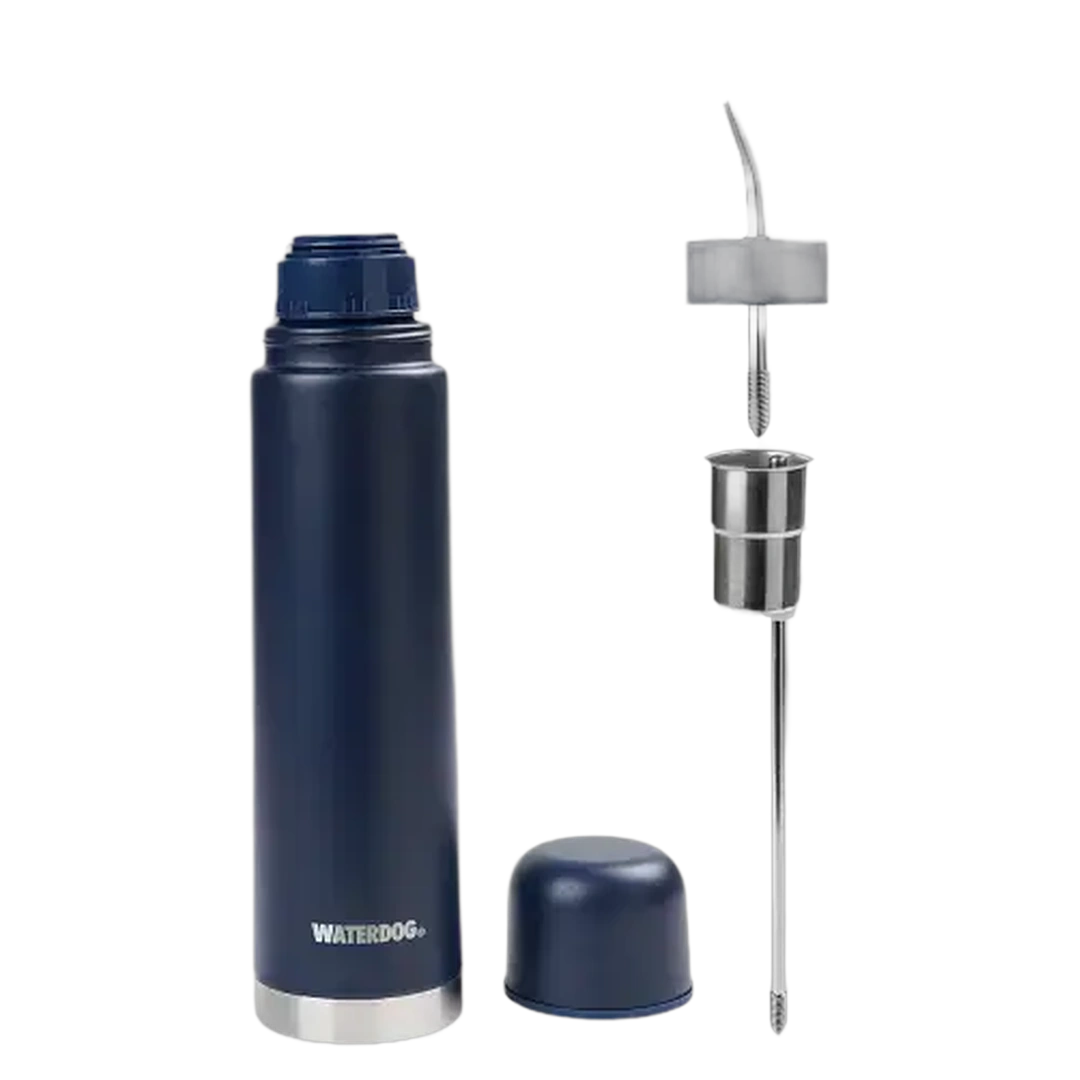 TERMO DOBLE FUNCION WATERDOG AUTOMATE 2 EN 1 YUNTA 700ML CON CAJA DE REGALO