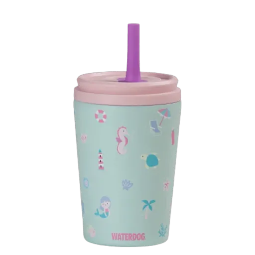 [133131] VASO ACERO INOXIDABLE WATERDOG SIP 350ML (Coral)