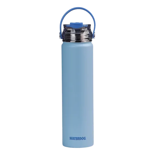 [137366] BOTELLA ACERO INOXIDABLE WATERDOG AKWA 750ML (Azul Aero)