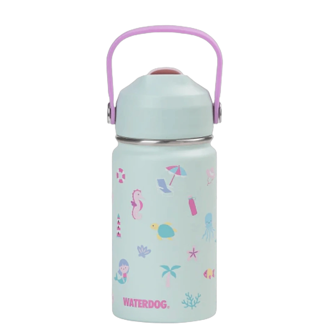 [133128] BOTELLA ACERO INOXIDABLE WATERDOG FUN 350ML (Coral)