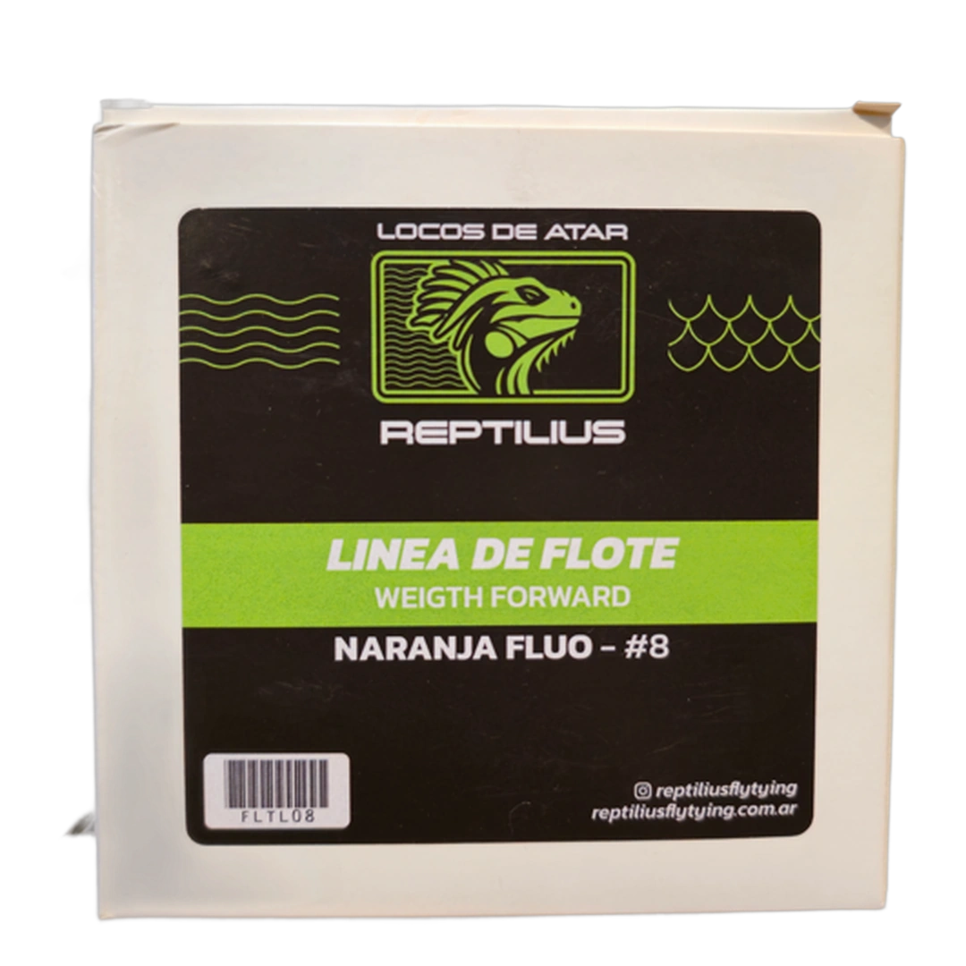 [137630] LINEA DE FLOTE REPTILIUS WIGTH FORWARD NARANJA FLUO #8