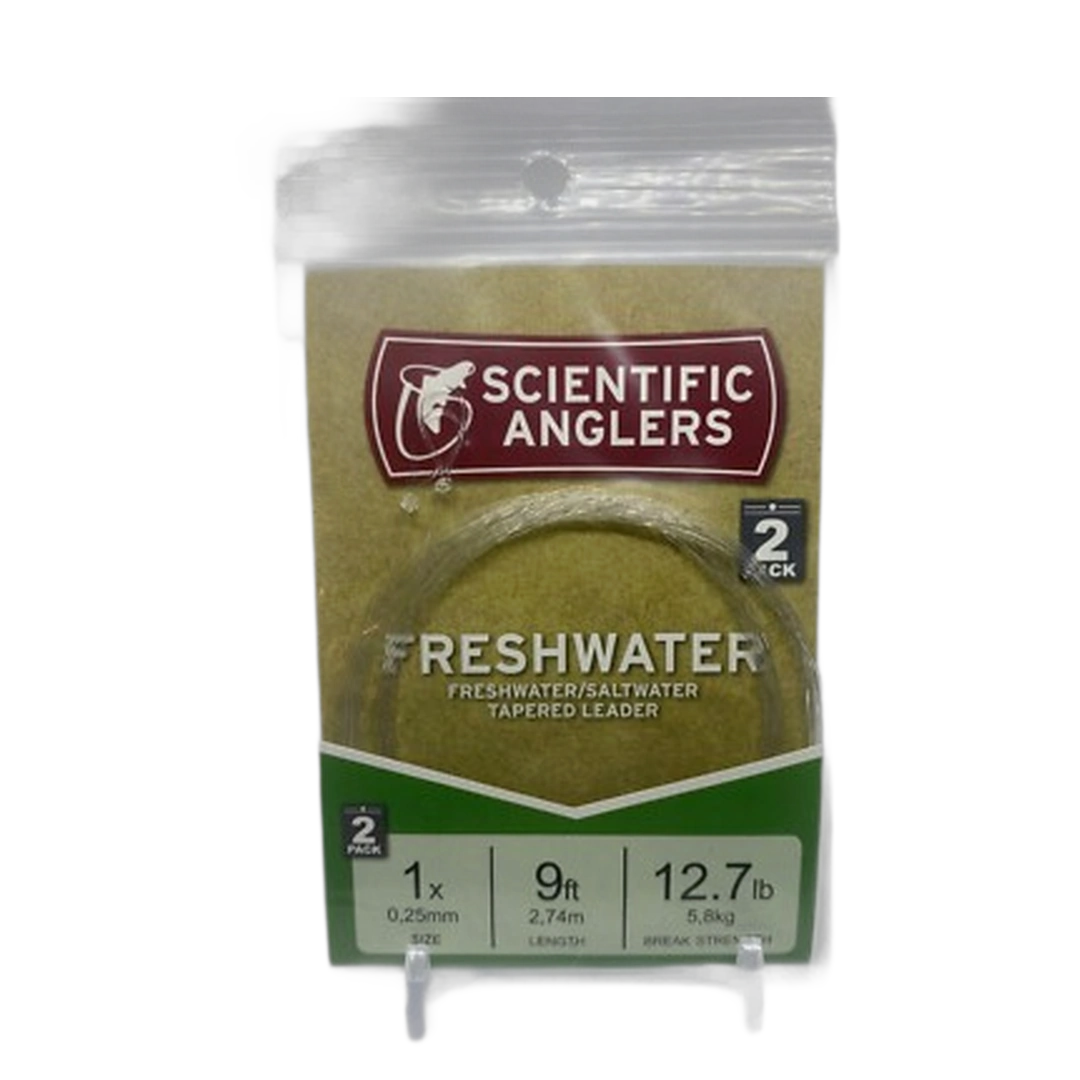 [15147] LEADER SCIENTIFIC ANGLERS FRESHWATER PACK 2 9 0" 1X