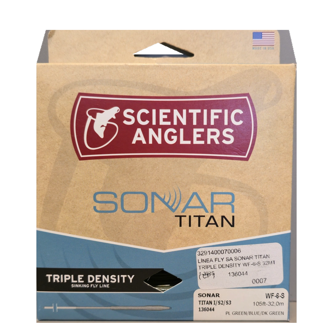 LINEA DE FLY SCIENTIFIC ANGLERS SONAR TITAN TRIPLE DENSIDAD WF-6-S