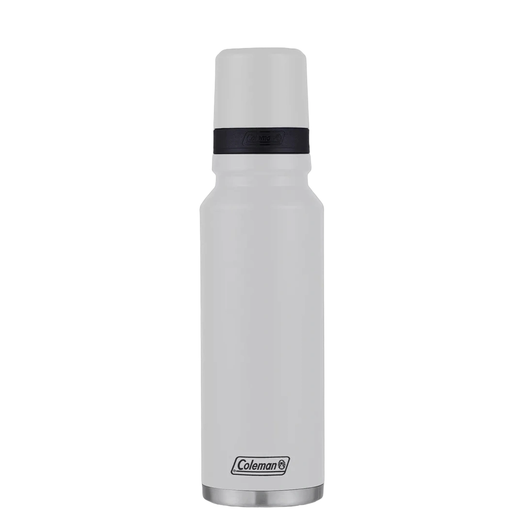 [125071] TERMO COLEMAN ACERO INOXIDABLE 1.2 LITROS (Blanco)