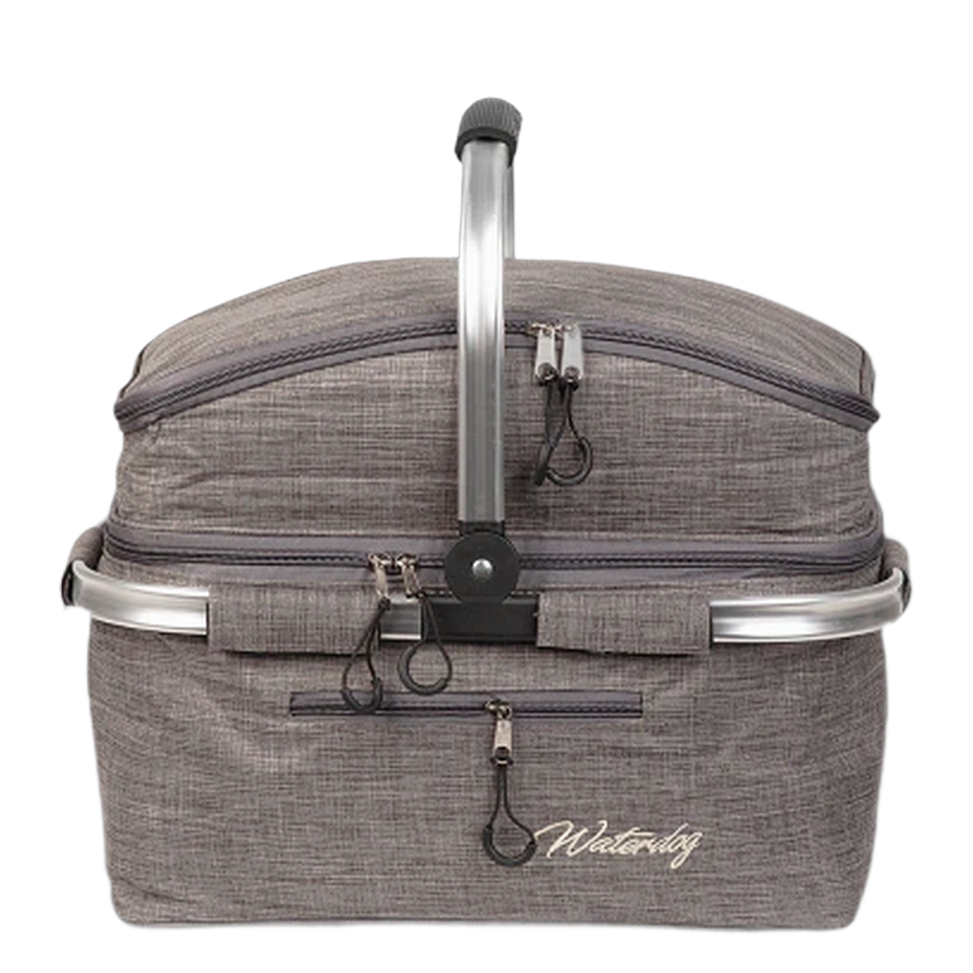 [124613] CANASTA TERMICA WATERDOG PLEGABLE 38L COOLER (Gris)
