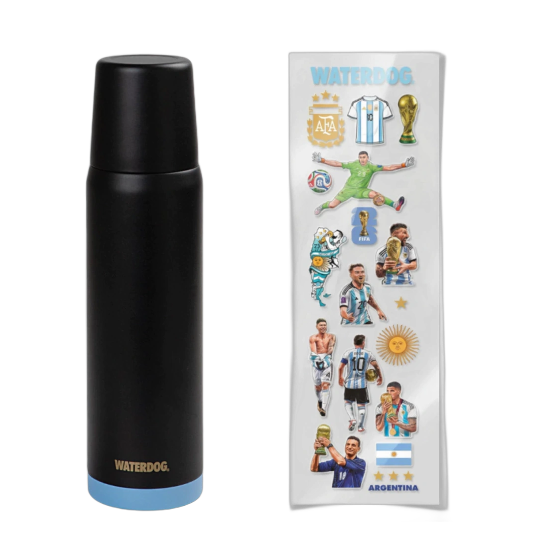 TERMO ACERO WATERDOG OBUS MUNDIAL 1L
