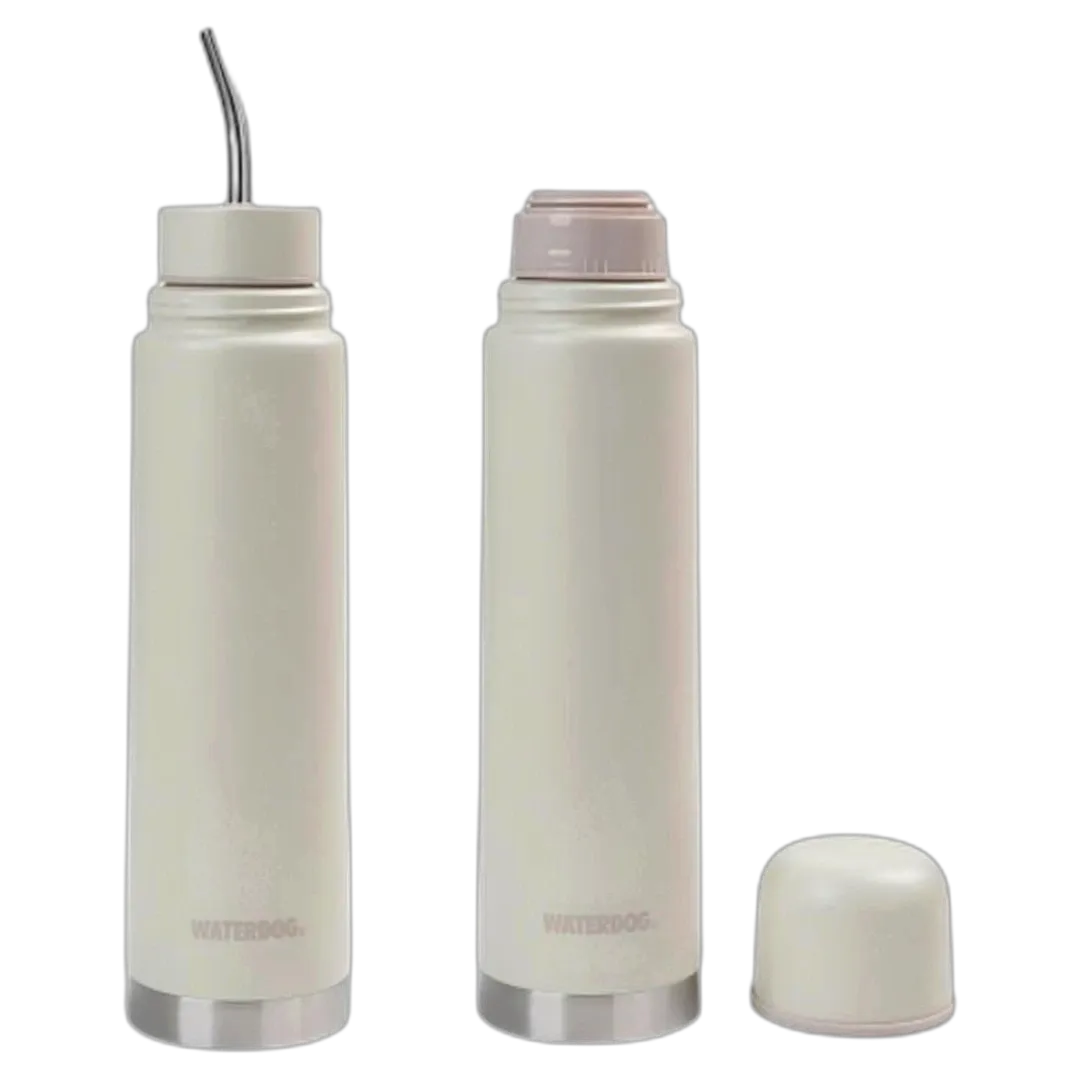 [132853] TERMO DOBLE FUNCION WATERDOG AUTOMATE 2 EN 1 YUNTA 700ML (Ceniza)