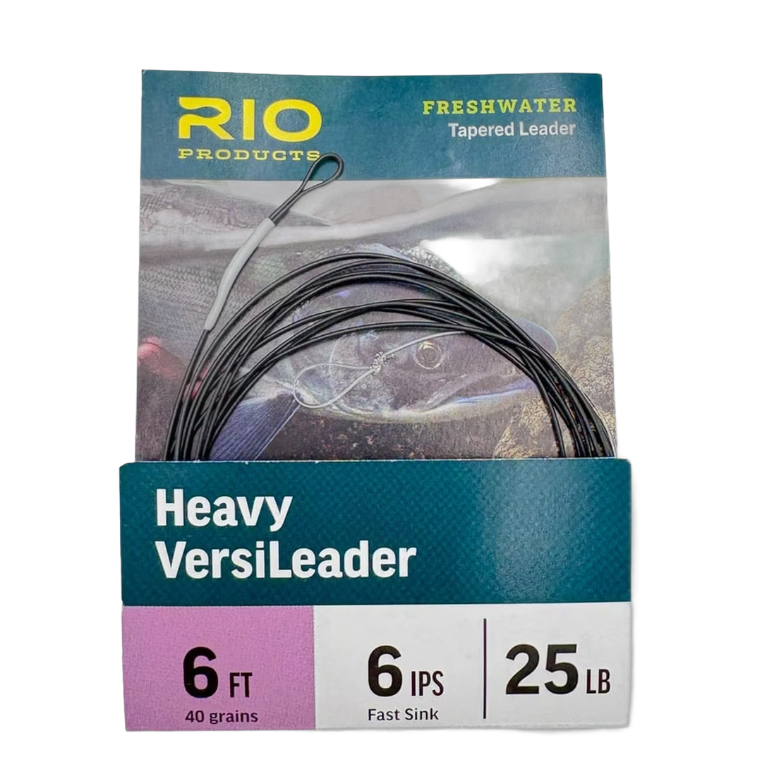 [139653] LEADER RIO HEAVY VERSILEADER 6FT 20LB FAST SINK
