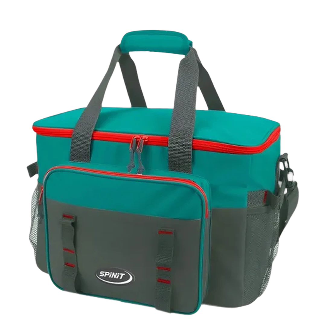 [115110] BOLSO TERMICO SPINIT TECNO COOLER 14 (Verde/Gris)