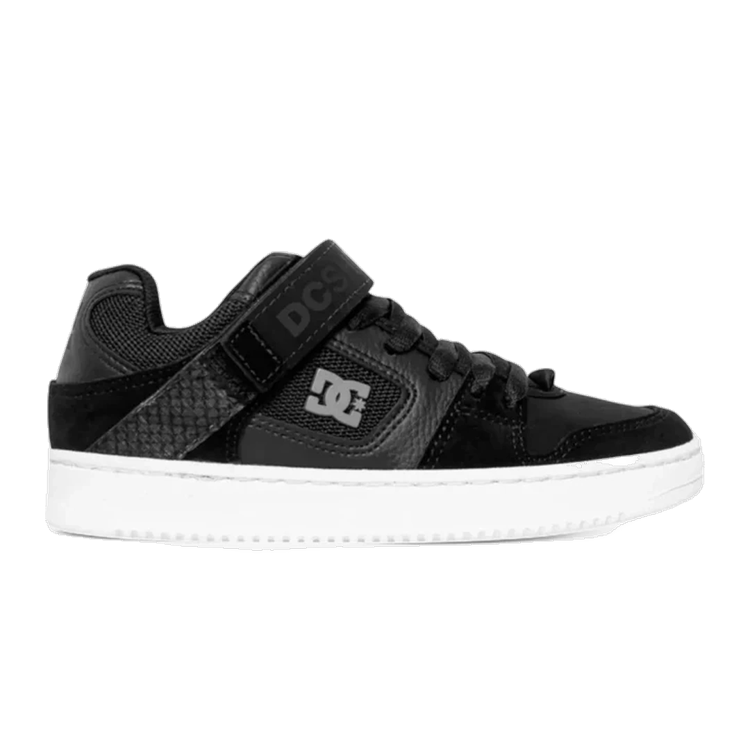 [122516] ZAPATILLA H DC MANTECA V SS (8, Negro)