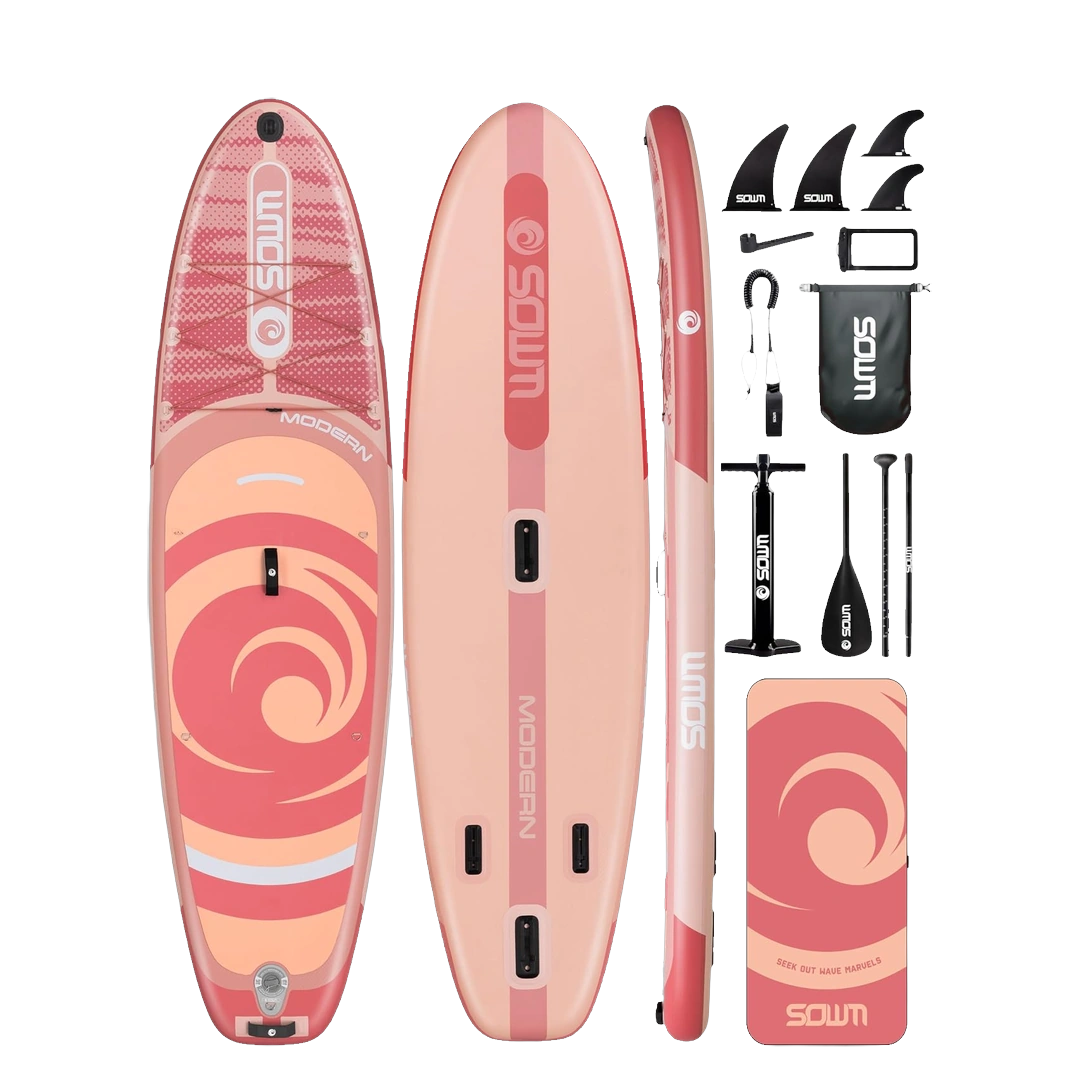 [141952] TABLA STAND UP HIWAVE SOWM MODELO SW05 INFLABLE 3.20M ROSA